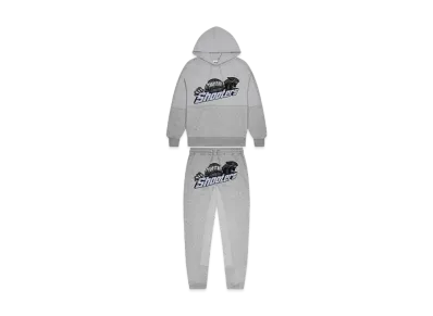 TRAPSTAR Shooters Panel Tracksuit "Grey/Blue"