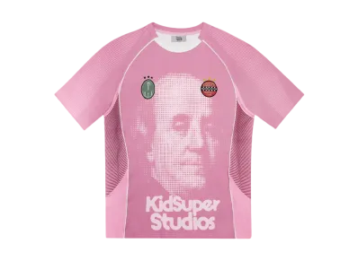 TRAPSTAR x Kidsuper Football Jersey "Pink"