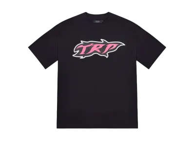 TRAPSTAR TRP Flame Short Set "Black/Pink"