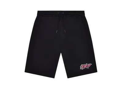 TRAPSTAR TRP Flame Short Set "Black/Pink"