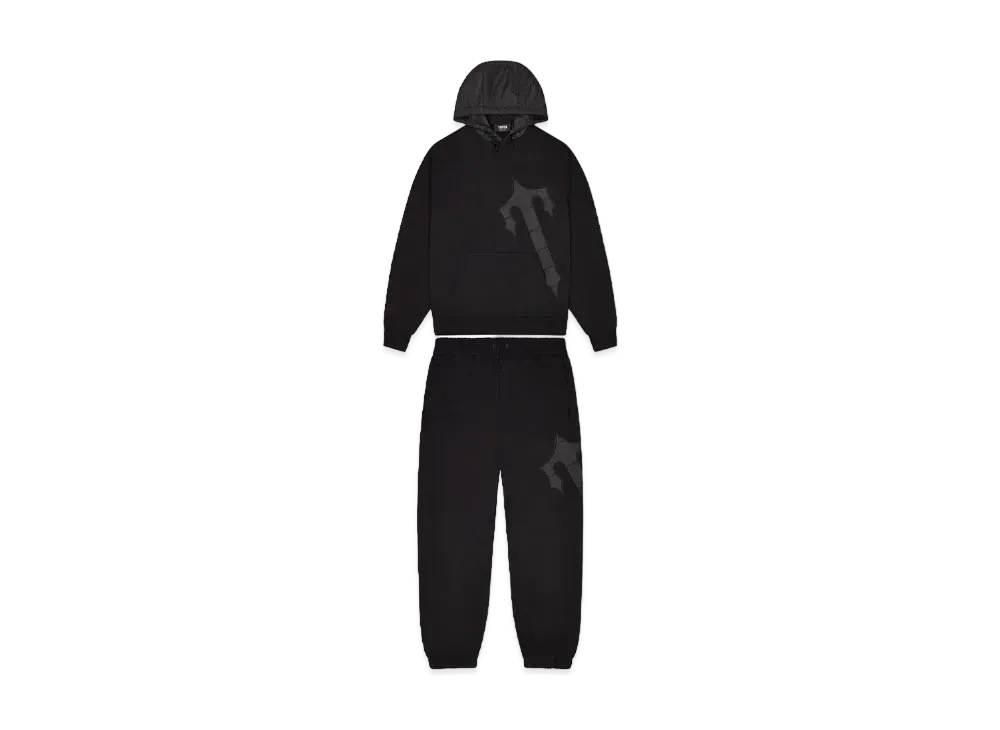 TRAPSTAR Irongate T Hood Tracksuit "Black"