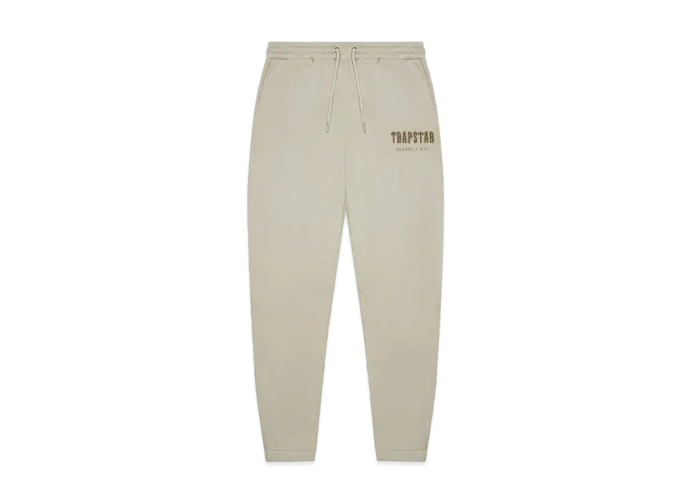 TRAPSTAR Chenille Decoded Jogger "Oatmeal"