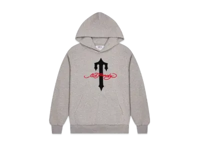 TRAPSTAR x Ed Hardy Hoodie "Grey"