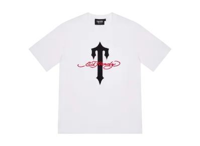 TRAPSTAR x Ed Hardy Ironagte T Tee "White"