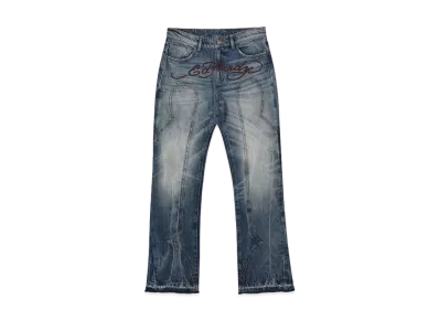 TRAPSTAR x Ed Hardy Denim Jeans "Blue"