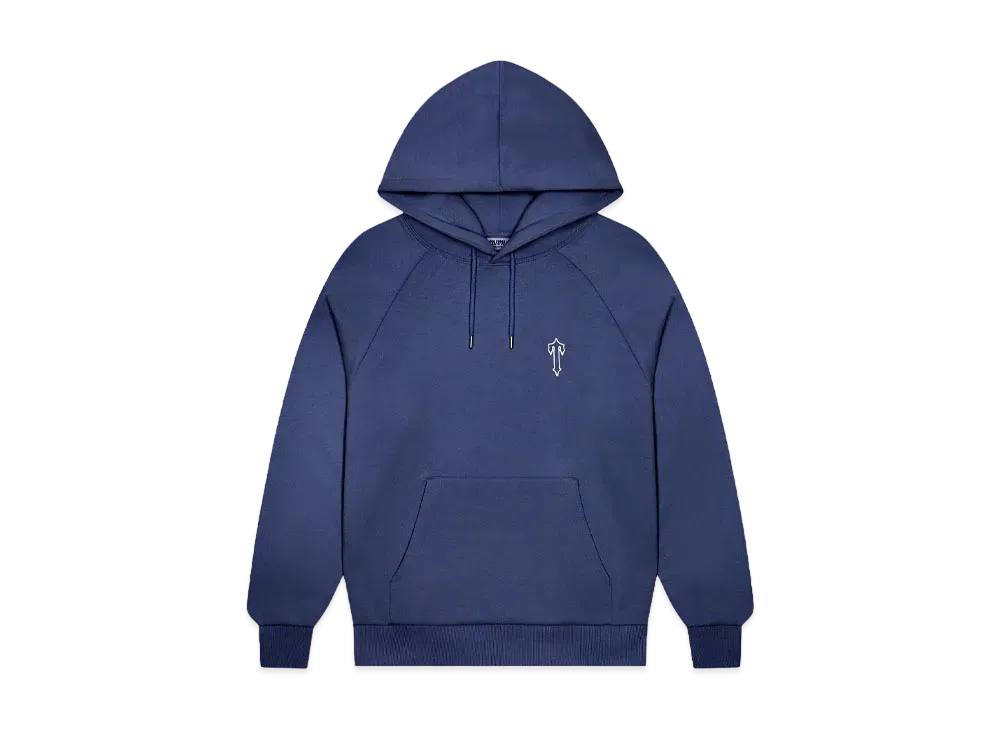 TRAPSTAR Foundation Hoodie "Inked Blue"