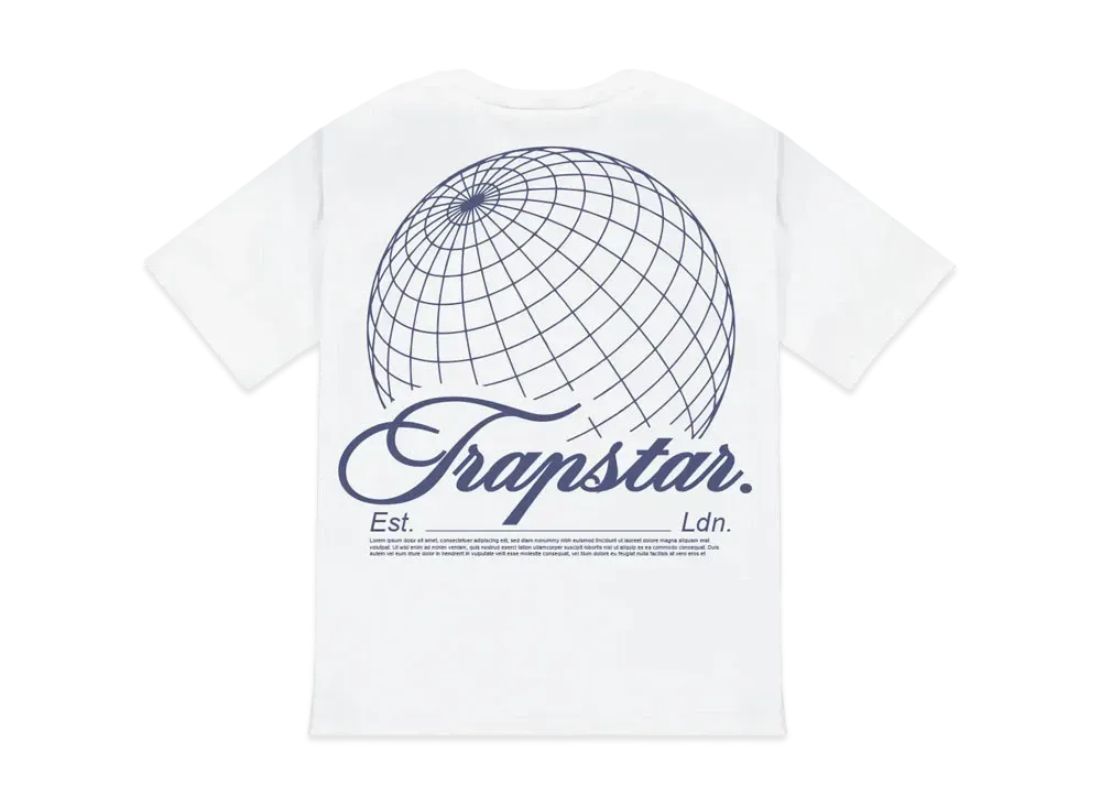 TRAPSTAR Global Tee "White"