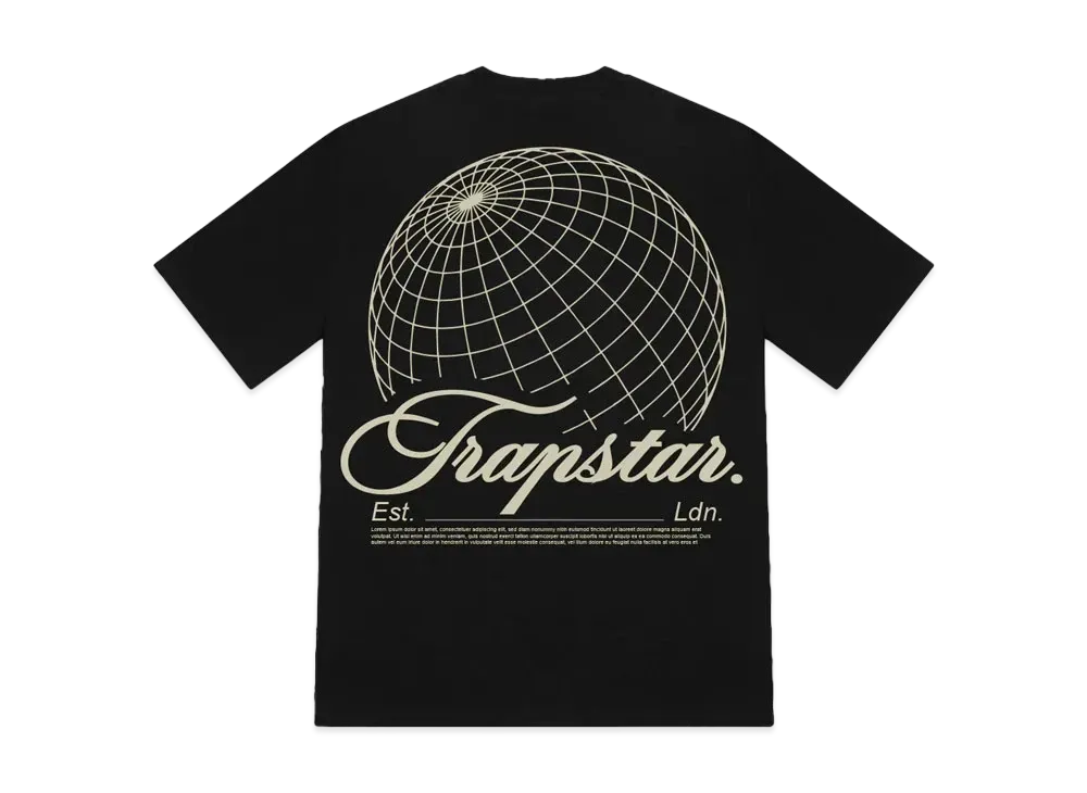 TRAPSTAR Global Tee "Black"