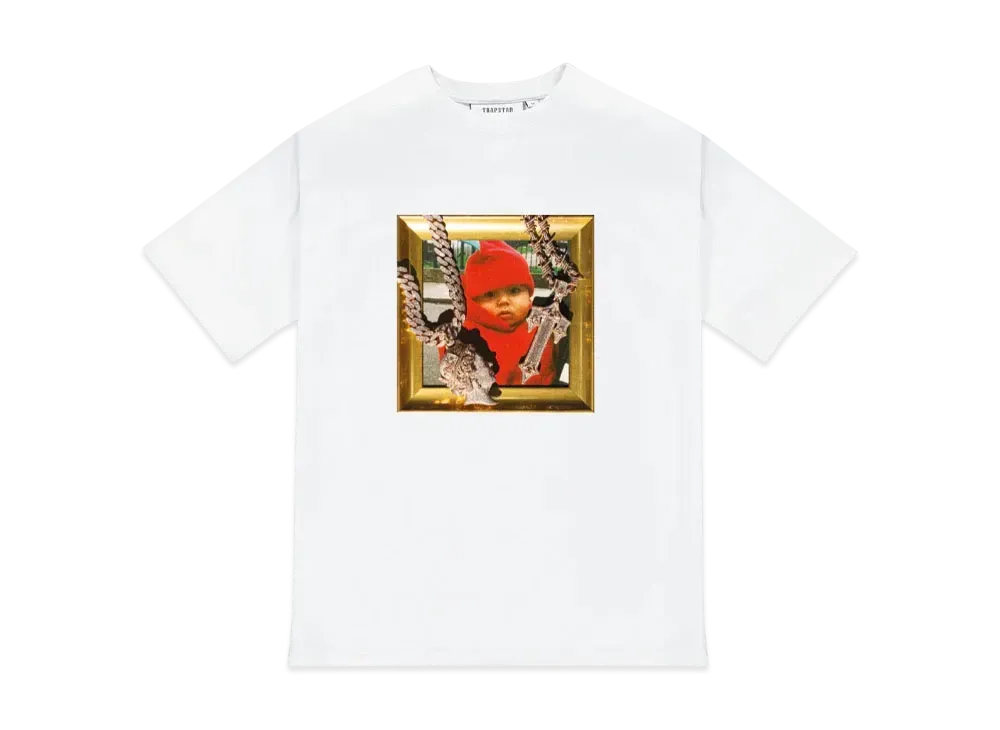 TRAPSTAR x Central Cee CRG Tee "White"