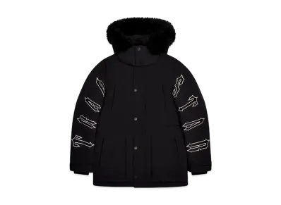 TRAPSTAR Hooded Irongate Parker "Black"