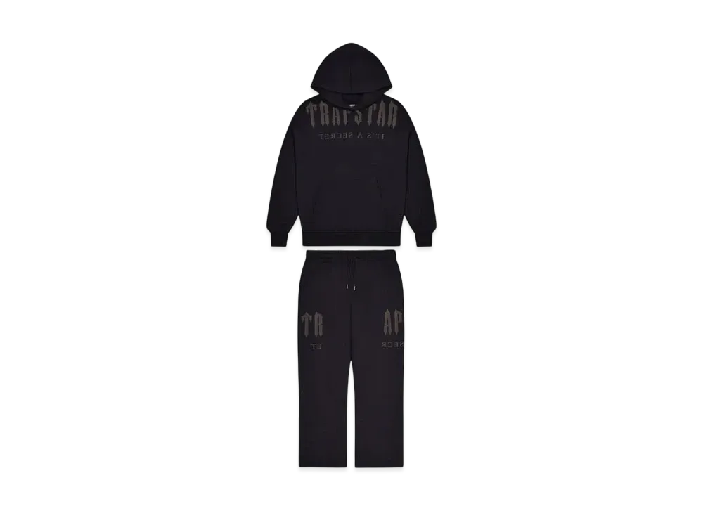 TRAPSTAR PRE ORDER Deconstructed Decoded Tracksuit "Black"