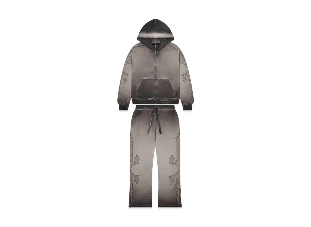 TRAPSTAR Irongate Side Seam Tracksuit "Black"