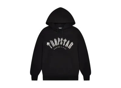 TRAPSTAR Decoded Hooded Gel Tracksuit "Black/Chrome"