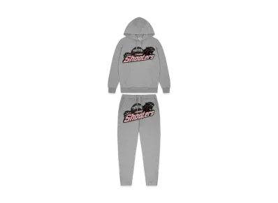 TRAPSTAR Shooters Tracksuit "Grey/Pink"