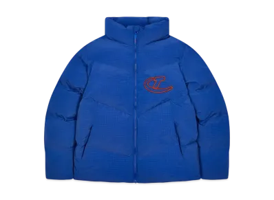TRAPSTAR Hyperdrive Ripstop Puffer "Blue/Orange"