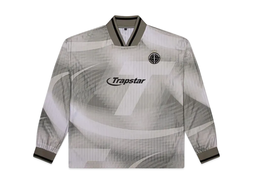 TRAPSTAR Pre Order Hyperdrive Football Jersey "Khaki"