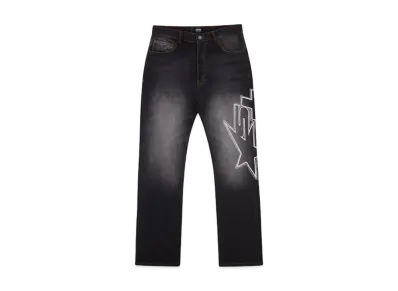 TRAPSTAR TS Star Diamante Jeans "Black"