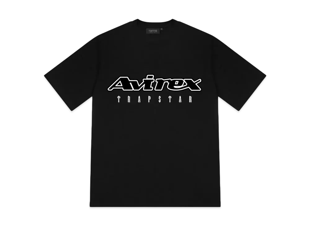 TRAPSTAR x Avirex Tee "Black"