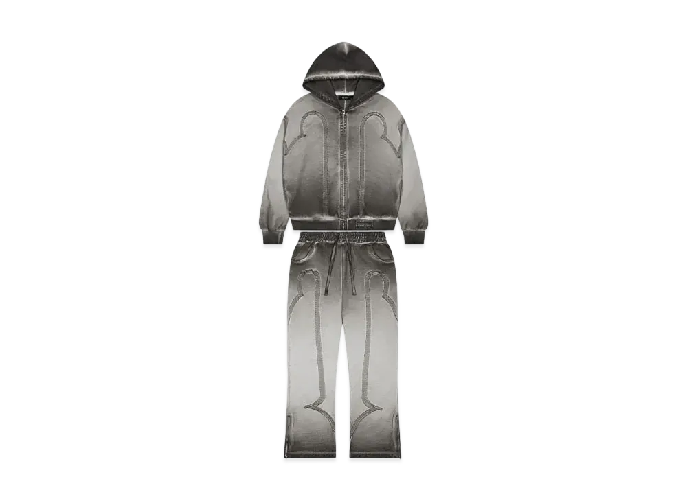 TRAPSTAR Irongate Seam Tracksuit "Black"