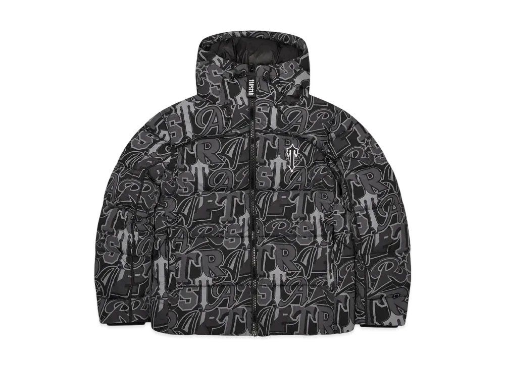 TRAPSTAR Irongate Arch Wildcard Puffer "Black"