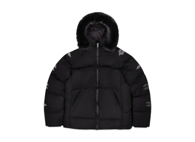 TRAPSTAR Irongate Chenille Sleeve Puffer "Black"