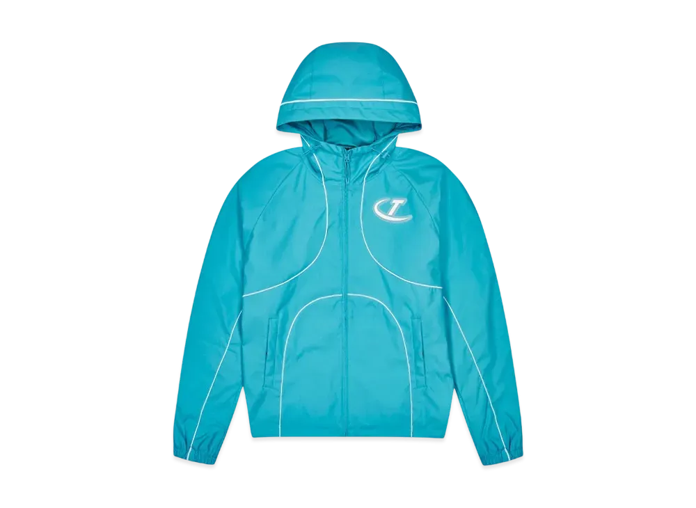 TRAPSTAR Hyperdrive Piped Padded Windbreaker "Teal"