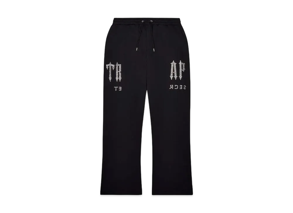 TRAPSTAR Deconstructed Decoded Diamante Tracksuit "Black"