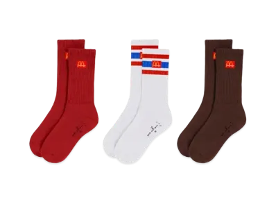 Travis Scott Cactus Jack x McDonalds CJ Arches Sock Pack "Multi"