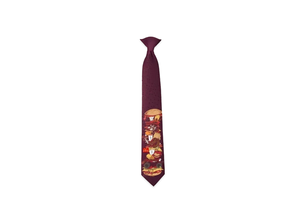 Travis Scott Cactus Jack x McDonald's Cj Burger Tie "Brown"