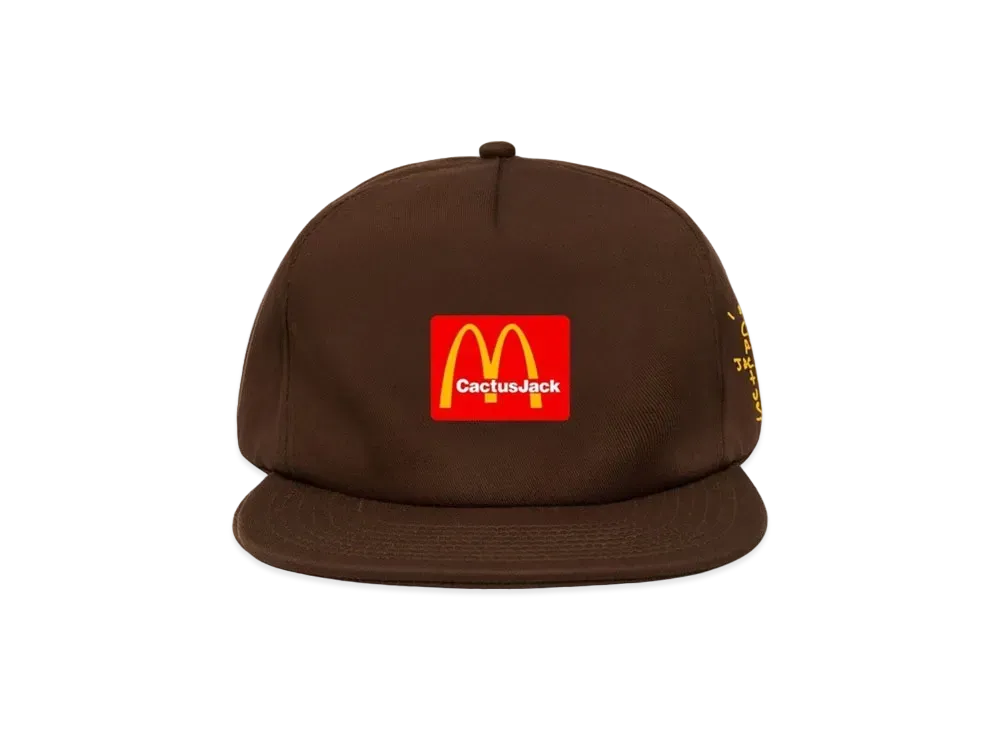 トラヴィススコット カクタスジャック x マクドナルド カクタス ジャック アーチズ ハット "ブラウン"
