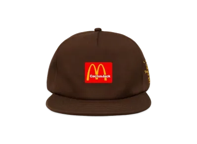 Travis Scott Cactus Jack x McDonald's Cj Arches Hat "Brown"