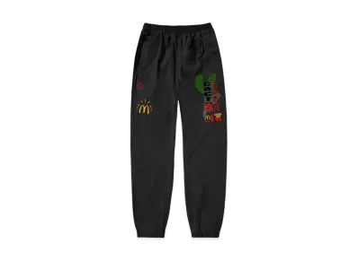 Travis Scott Cactus Jack x McDonald's All American '92 Nylon Pants "Black"