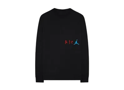 Travis Scott Cactus Jack x Nike Jordan Cactus Jack L S Tee "Black"