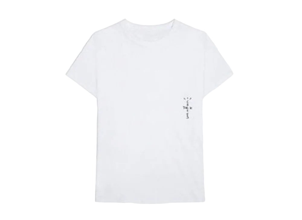 Travis Scott Cactus Jack x Nike Jordan Small Logo Cactus Jack Tee "White"