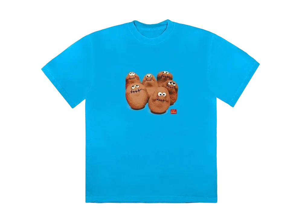 Travis Scott Cactus Jack x McDonald's Squad II T-Shirt "Blue"