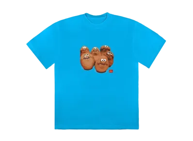 Travis Scott Cactus Jack x McDonald's Squad II T-Shirt "Blue"