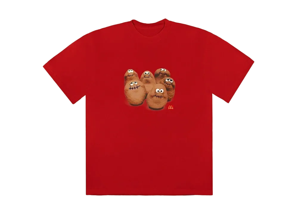 Travis Scott Cactus Jack x McDonald's Squad T-Shirt "Red"