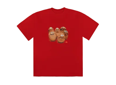 Travis Scott Cactus Jack x McDonald's Squad T-Shirt "Red"