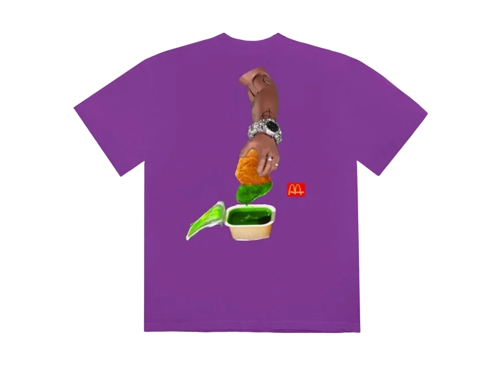 Travis Scott Cactus Jack x McDonald's Cactus Sauce III T-Shirt "Purple"