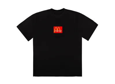 Travis Scott Cactus Jack x McDonald's Sesame II T-Shirt "Black Red" CJMD-SS07