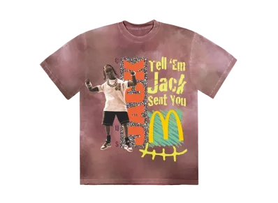 Travis Scott Cactus Jack x McDonald's Jack Smile II T-Shirt "Multi"