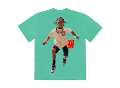 Travis Scott Cactus Jack x McDonald's Action Figure Series IV T-Shirt "Teal"