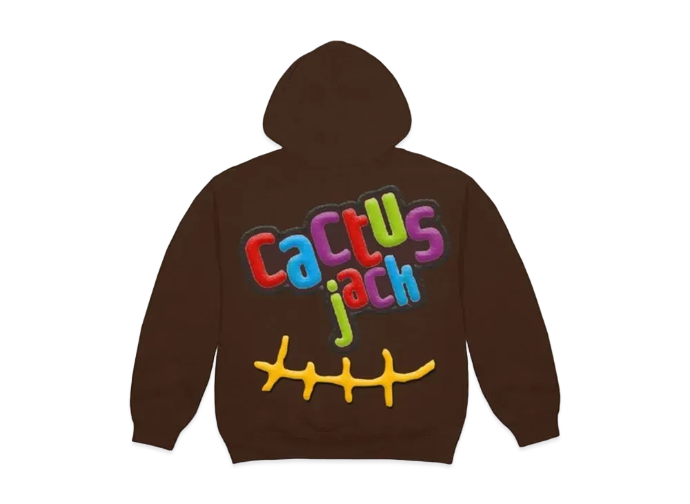 トラヴィススコット カクタスジャック x マクドナルド カクタス ジャック スマイル フーディー "ブラウン"