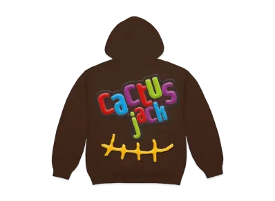 Travis Scott Cactus Jack x McDonald's Cj Smile Hoodie "Brown"