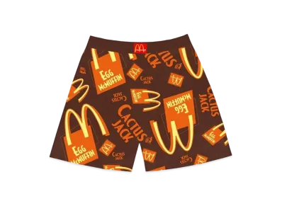Travis Scott Cactus Jack x McDonald's Cactus Jack Breakfast Boxers "Brown"