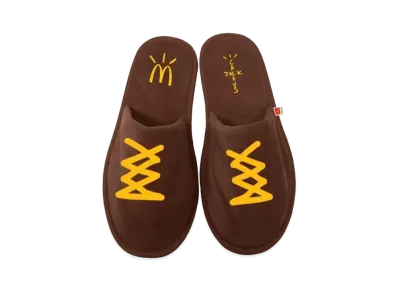 Travis Scott Cactus Jack x McDonald's Cj House Slippers "Brown"