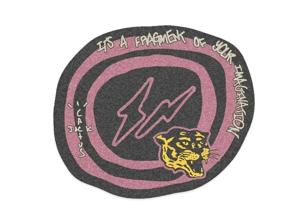 Travis Scott Cactus Jack For Fragment Imagination Rug "Pink"