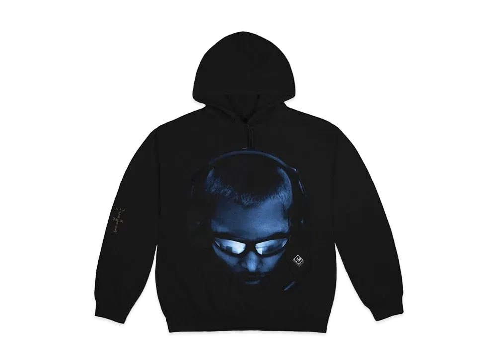 Travis Scott Cactus Jack Corrupted Hoodie "Black"