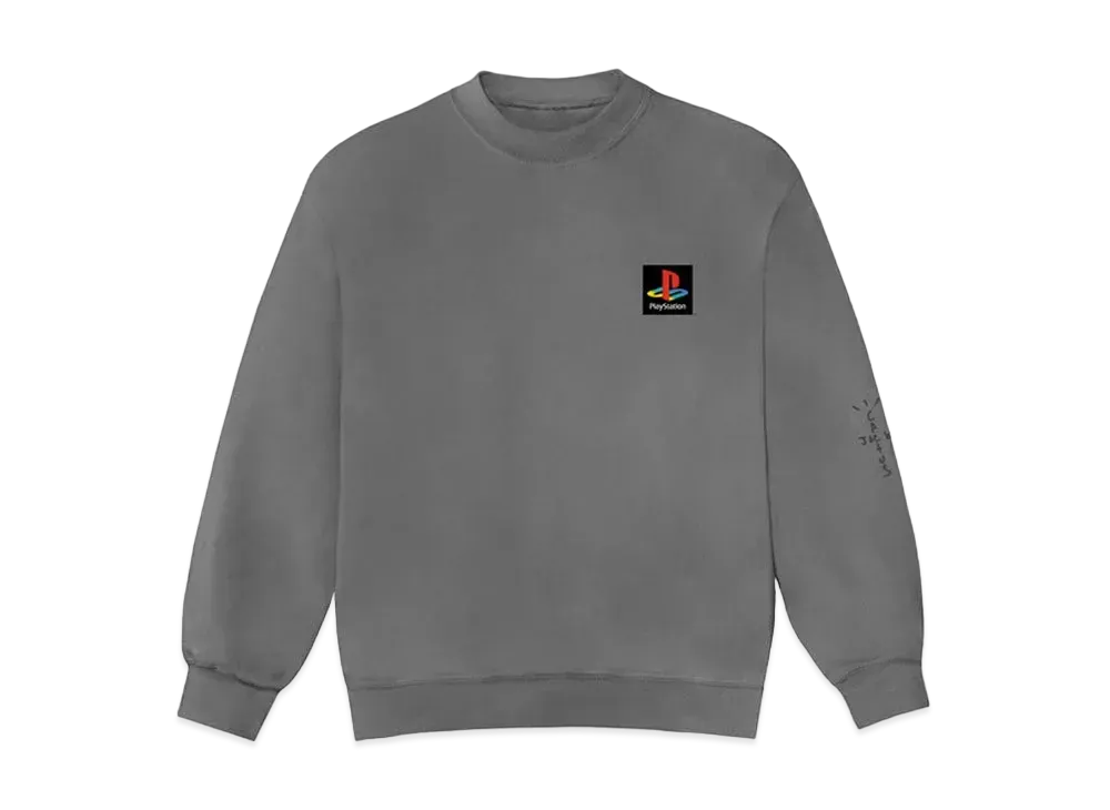 トラヴィススコット カクタスジャック PS クラシック クルーネック "グレー"