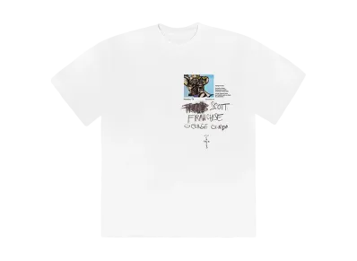 Travis Scott Cactus Jack Portrait of Travis WIP T-Shirt "White"